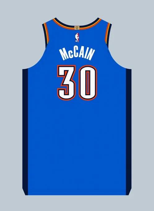 开云体育官网-2030！球衣博主：贾里德-麦凯恩将在雷霆身穿30号球衣